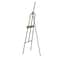 68.5" Black Metal Painter's Inspired 4-Tier Display Easel with Gold Accents